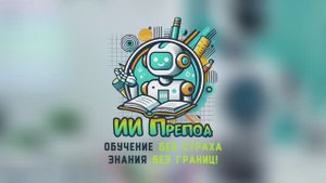 Образование Будущего: ИИ-преподаватель – Новая Эра Обучения