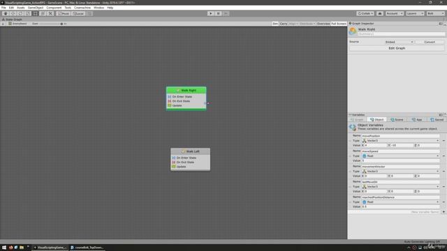 64. Visual Scripting State Machines
