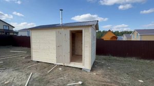 Баня под ключ 2х4