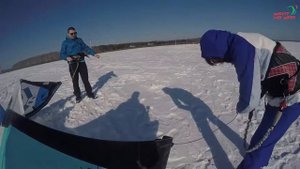 Сноукайтинг. Купить кайт. Подольские поля.