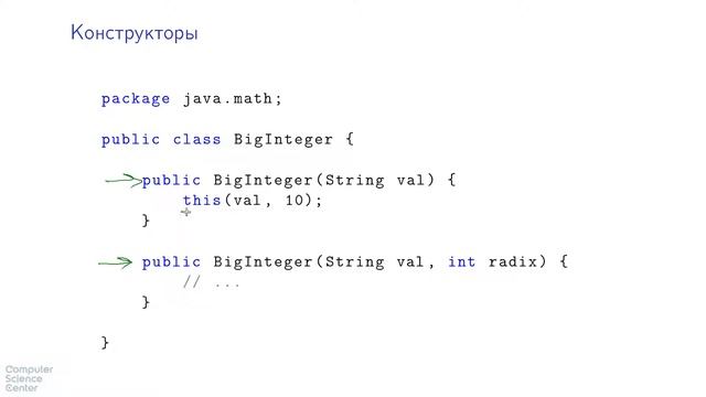 Базовый курс Java - #45 урок. Конструкторы