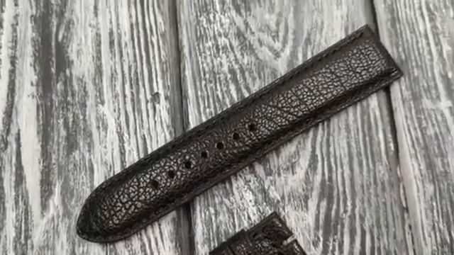 Кожаный ремешок для часов