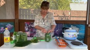 ЗАГОТОВКА НА ЗИМУ 2 в 1 : хрустящие ОГУРЦЫ и маринованные ВИНОГРАДНЫЕ ЛИСТЬЯ для долмы