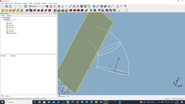 FreeCAD Часть 111. Пример создания модели. Вариант 1 смотреть онлайн