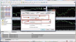 Обучение MetaTrader 4: Настройка терминала - Торговля