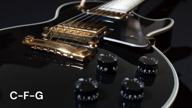 Texas Blues Rock Slow Backing Track in C