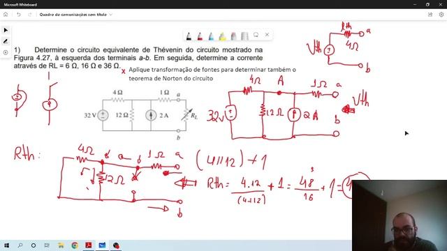 Resolvendo Exercícios - Teorema de Thévenin - Parte 1 смотреть онлайн