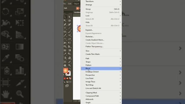 How to make furry effect in illustrator?#shortvideo ##reels #viral