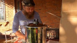 Коптильня "BRAVO" Распаковка, копчение, дегустация.