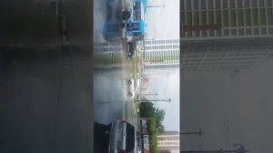 Кусок маршрута экзамена по вождению город