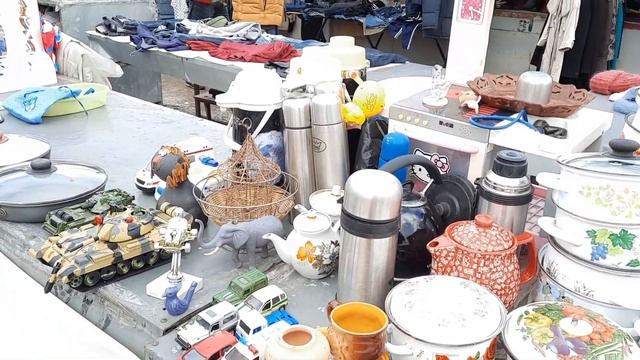 БАРАХОЛКА. БЛОШИННЫЙ РЫНОК ЛЕВША В НОВОПОДРЕЗКОВО. СЬЁМКА 2. смотреть онлайн