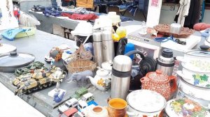 БАРАХОЛКА. БЛОШИННЫЙ РЫНОК ЛЕВША В НОВОПОДРЕЗКОВО. СЬЁМКА 2.