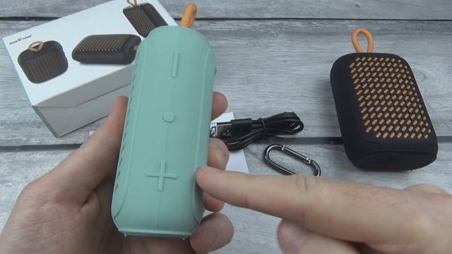 Компактная Bluetooth Колонка WISE TIGER Q06P с защитой IPX7 смотреть онлайн