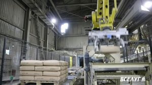 Вселуг Комплекс для фасовки цемента 45 т/ч