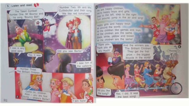 Английский язык. Страница 92-93, упр.5 смотреть онлайн