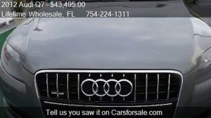 2012 Audi Q7 TDI quattro Premium for sale in Lighthouse Poin