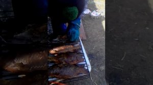 Копчение карася. Часть 2