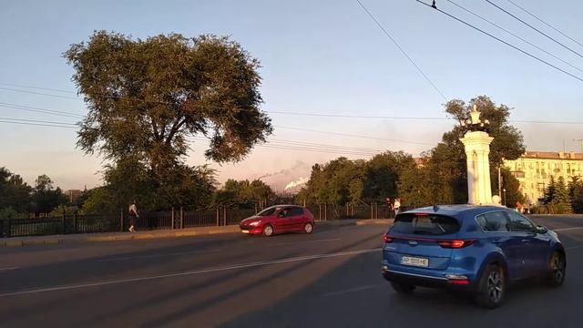 заводские выбросы в г.Запорожье смотреть онлайн