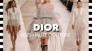 ✔️ DIOR коллекция весна-лето 2025 HAUTE COUTURE на Неделе высокой моды