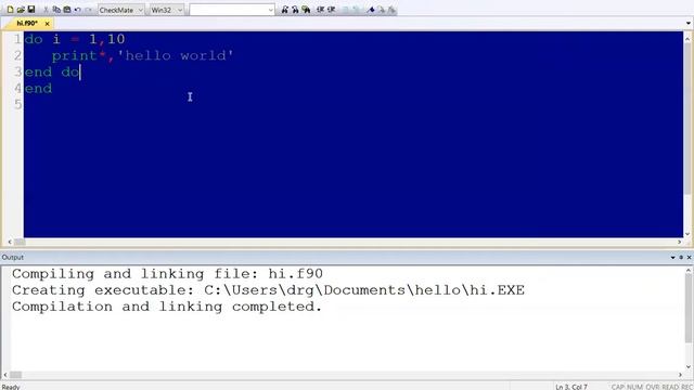 Fortran Compiler I