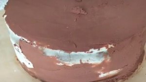 Финишное покрытие для торта. ГАНАШ на темном шоколаде.