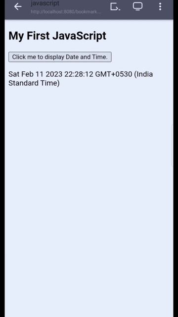 how to use javascript event #shorts смотреть онлайн