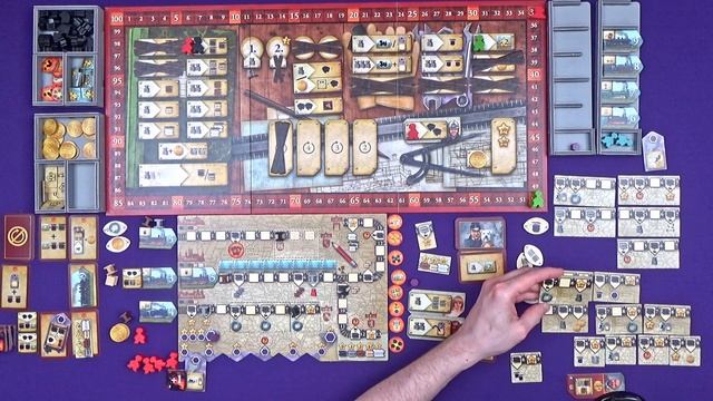 Russian Railroads: German Railroads | Solo Playthrough (Static Camera) [Part 2]