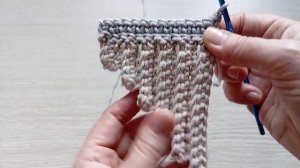 Двухцветная салфетка под горячее крючком. Салфетка из полиэфирного шнура