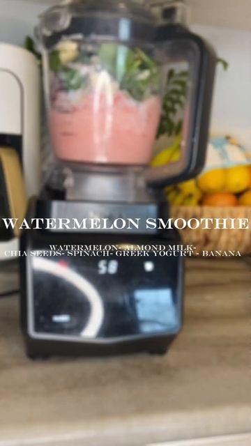 Watermelon smoothie #healthymeal #healthybreakfast #smoothietime #healthy #chia