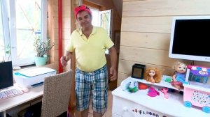 Лина и папа поменялись телами Папа стал маленьким