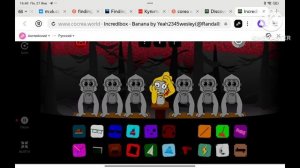 SPRUNKI и GORILLA TAG СМЕШАЛИСЬ??? МАКСИМ ИГРАЕТ В INCREDIBOX BANANA.