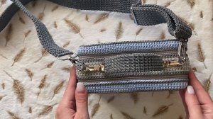 Сумка кросс-боди из полиэстерного шнура