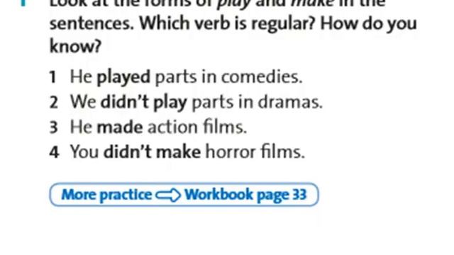 6th grade Past simple смотреть онлайн