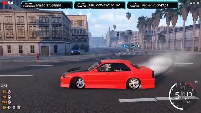 Car Meets, Tandem Drifting, Police Chases & Mini Games! (LIVE on CarX Drift Racing Online!) смотреть онлайн