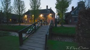 Заансе-Сханс 🇳🇱 Вечерняя прогулка в Нидерландах со спокойной музыкой для релаксации 4K