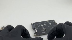 Нижний переходной адаптер x1002 для Raspberry pi 5 c Pcie на M.2 2280 NVMe SSD - SINARDCOM