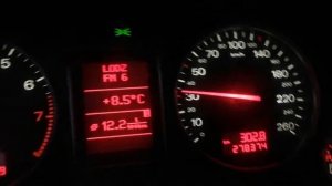 Audi A4 b6 1.8T 150hp + Chip   0-100km/h