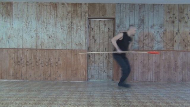 Копьё. Колющие удары ближнего боя