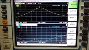 Испытание антенного коммутатора и МШУ 144 МГц