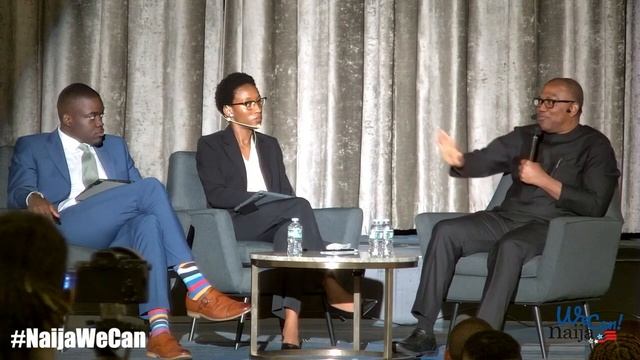 #PeterObi At The Columbia University, USA, Hosted By African Business Club & Black Law Students