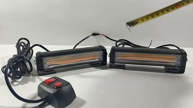 Стробоскоп комплект (мигалки) LED 2 шт 12В/24В + пульт, led диоды COB - LED-WL520262C2 смотреть онлайн