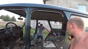 Реставрация УАЗ ХАНТЕР ! 4 серия ! Сварные работы готовы ! Переходим к подготовки для покраски !