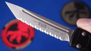 НОЖ MICROTECH ULTRATECH 123II-12S STEPSIDE FULL SERRATED USA