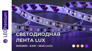 Светодиодная лента LP SMD 2835, 600 Led, IP33, 12V, High Class