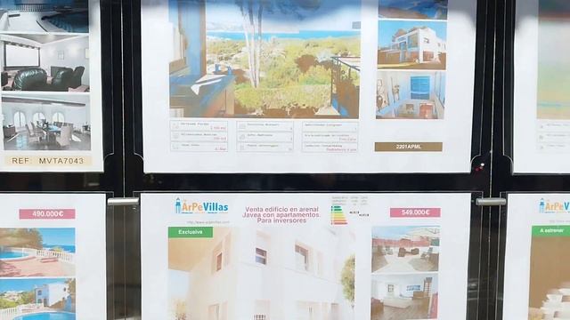 Испания.Коста Бланка.Хáвея.Цены на недвижимость. смотреть онлайн