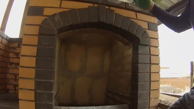 Мангальный комплекс с печью под казан . Часть 2 .