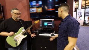 The NEW TH-U v2 by Overloud at the Ilio Booth  #NAMM2025