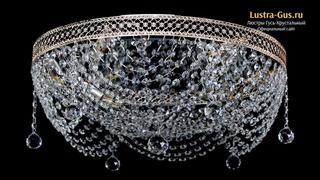 Хрустальная люстра «Венеция Жасмин» - Гусь-Хрустальный завод смотреть онлайн