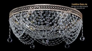 Хрустальная люстра «Венеция Жасмин» - Гусь-Хрустальный завод