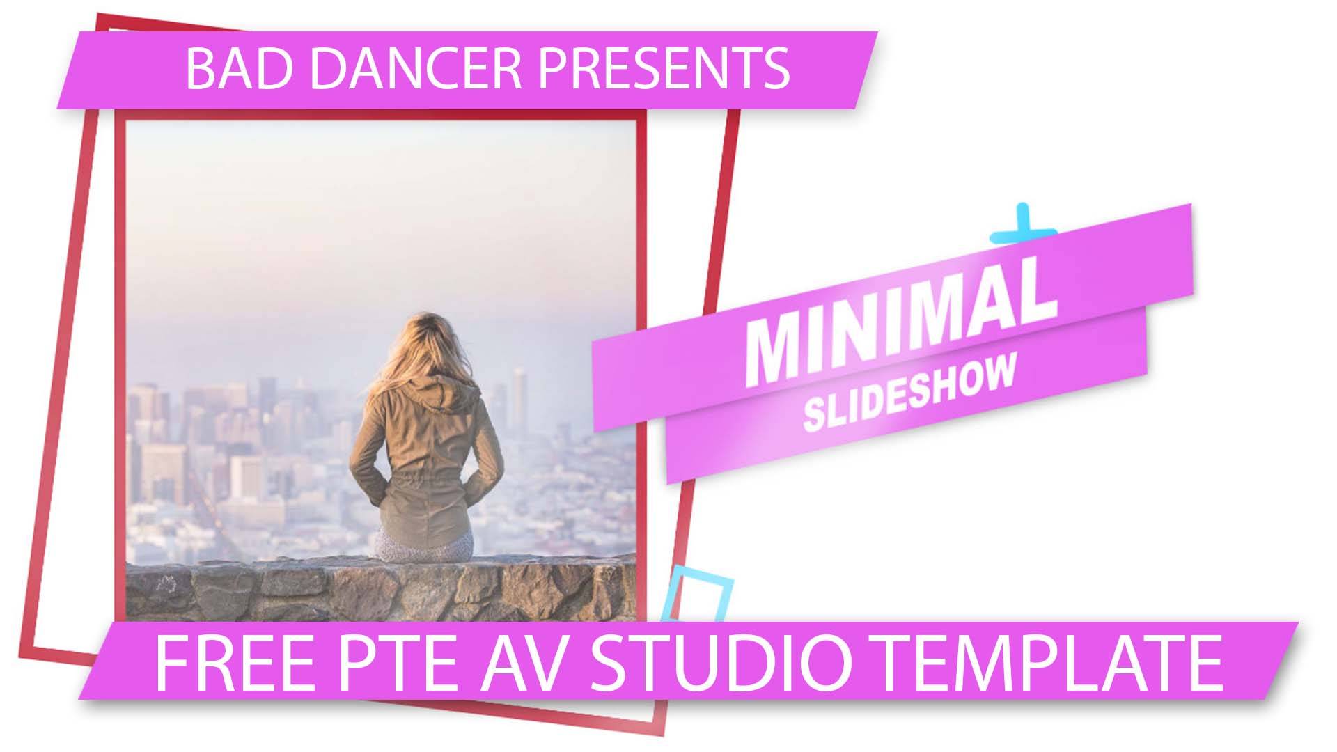 Free PTE AV Studio Template - Minimal Slideshow ID 29102021